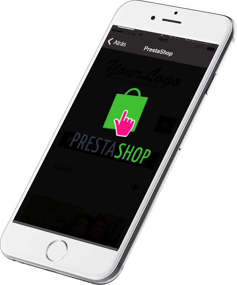 Función Conexión con Prestashop  en su aplicación movil para ios y android