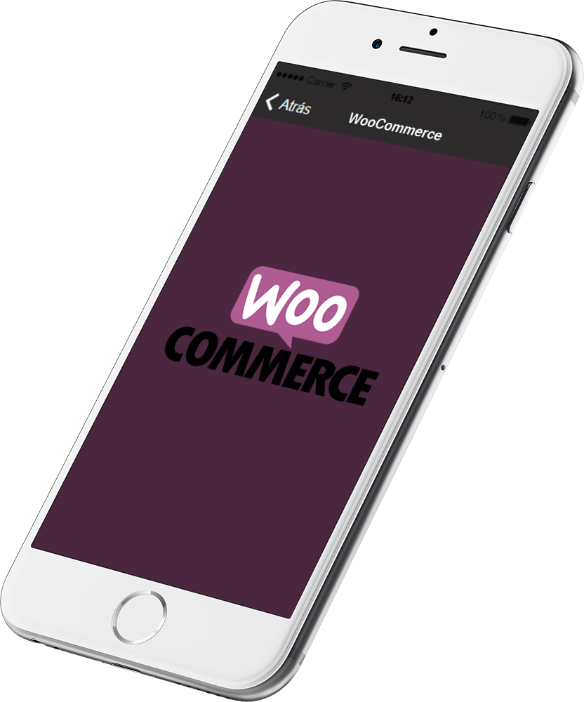 Función Conexión con Woocomerce  en su aplicación movil para ios y android